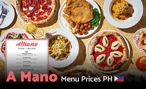 amano philippines|A Mano Menu Prices Philippines 2024 [Updated] — All About .